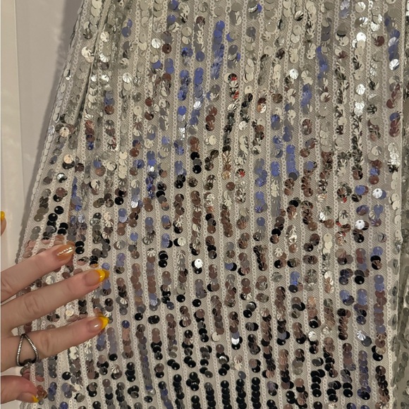 Buddy Love Sequin Disco Strappy Dress Size Large - Picture 3 of 6